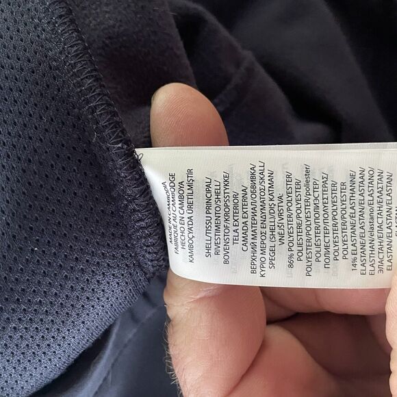 Polo Ralph Lauren Performance Jacket Stretch All Weather Zip Up Mock Neck Medium - Picture 4 of 7